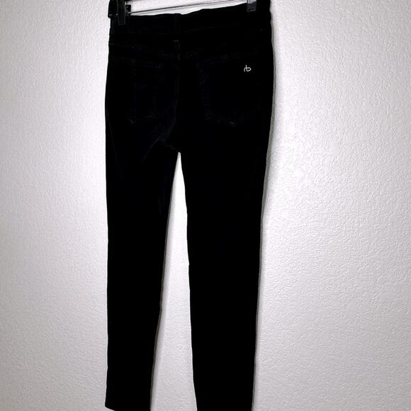 Rag & Bone Plush Twill Legging Black‎ 27 EUC - Picture 2 of 9
